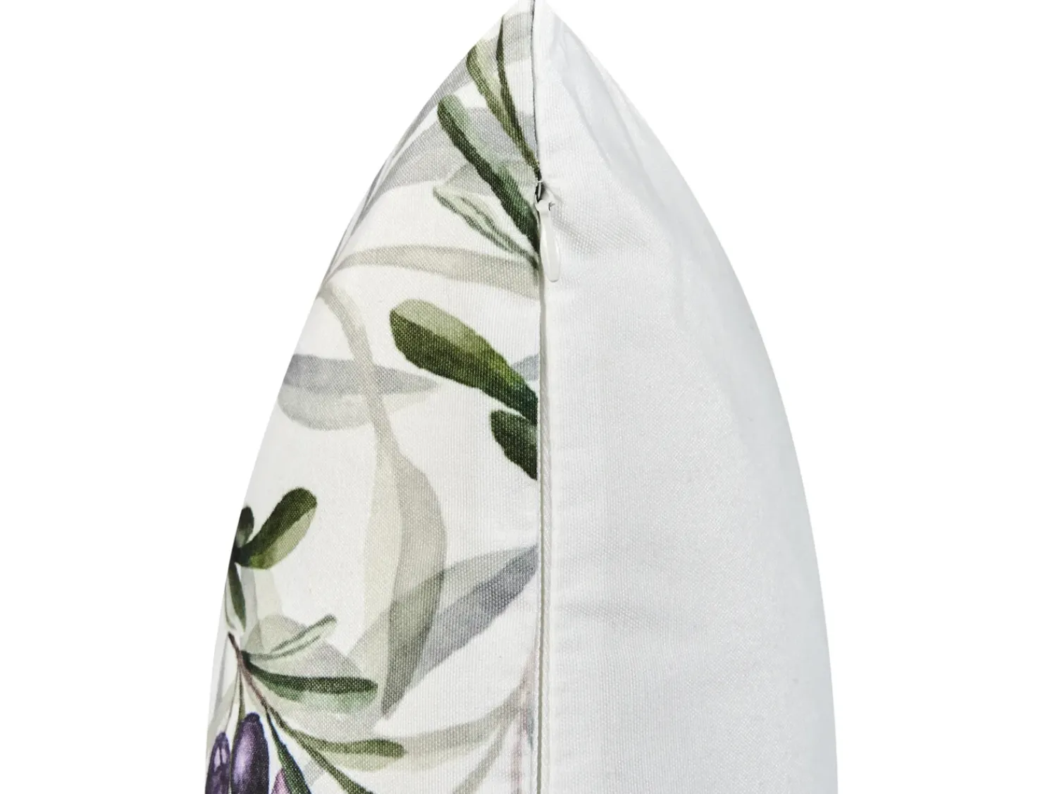 Sale Beliani Set di 2 cuscini da esterno TRANQUI Trama di piante 45 x 45 cm Multicolore Bianco Grigio Multicolore Verde
