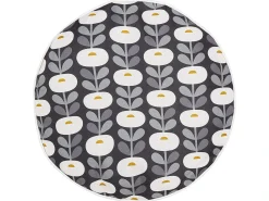 Best Beliani Set di 2 cuscini da esterno VALSORDA Trama geometrica 40 x 40 cm Grigio Bianco Grigio