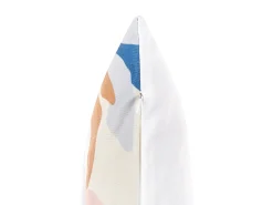 Outlet Beliani Set di 2 cuscini da esterno VEREZZI Trama floreale Multicolore Bianco Blu Multicolore Rosa