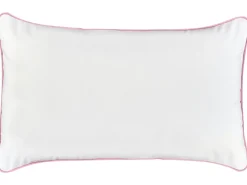 Best Beliani Set di 3 cuscini da esterno VIVID Trama floreale Multicolore Bianco Rosa Multicolore Viola