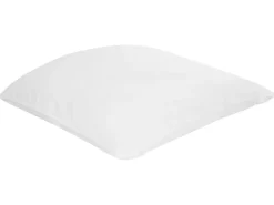 Sale Beliani Set di 2 cuscini da letto TRIGLAV Basso Poliestere 80 x 80 cm Bianco