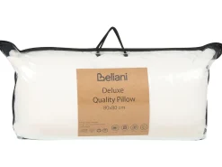 Sale Beliani Set di 2 cuscini da letto TRIGLAV Basso Poliestere 80 x 80 cm Bianco