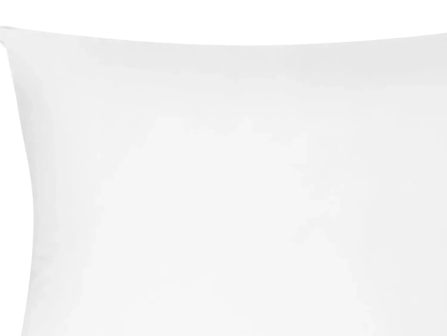 Hot Beliani Set di 2 cuscini da letto TRIGLAV Alto Poliestere 50 x 60 cm Bianco
