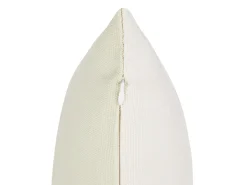 Clearance Beliani Set di 2 cuscini DAVALLIA 45 x 45 cm Beige Trama di piante Beige Arancione Blu