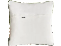 Discount Beliani Set di 3 cuscini decorativi ALSTONIA Cotone 30 x 50 cm 45 x 45 cm Verde Trama astratta Bianco Beige Verde