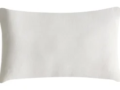 Online Beliani Set di 3 cuscini decorativi CANARIUM Cotone 30 x 50 cm 45 x 45 cm Verde Tinta unita Bianco Verde