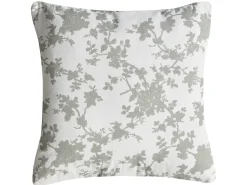 Online Beliani Set di 3 cuscini decorativi CANARIUM Cotone 30 x 50 cm 45 x 45 cm Verde Tinta unita Bianco Verde