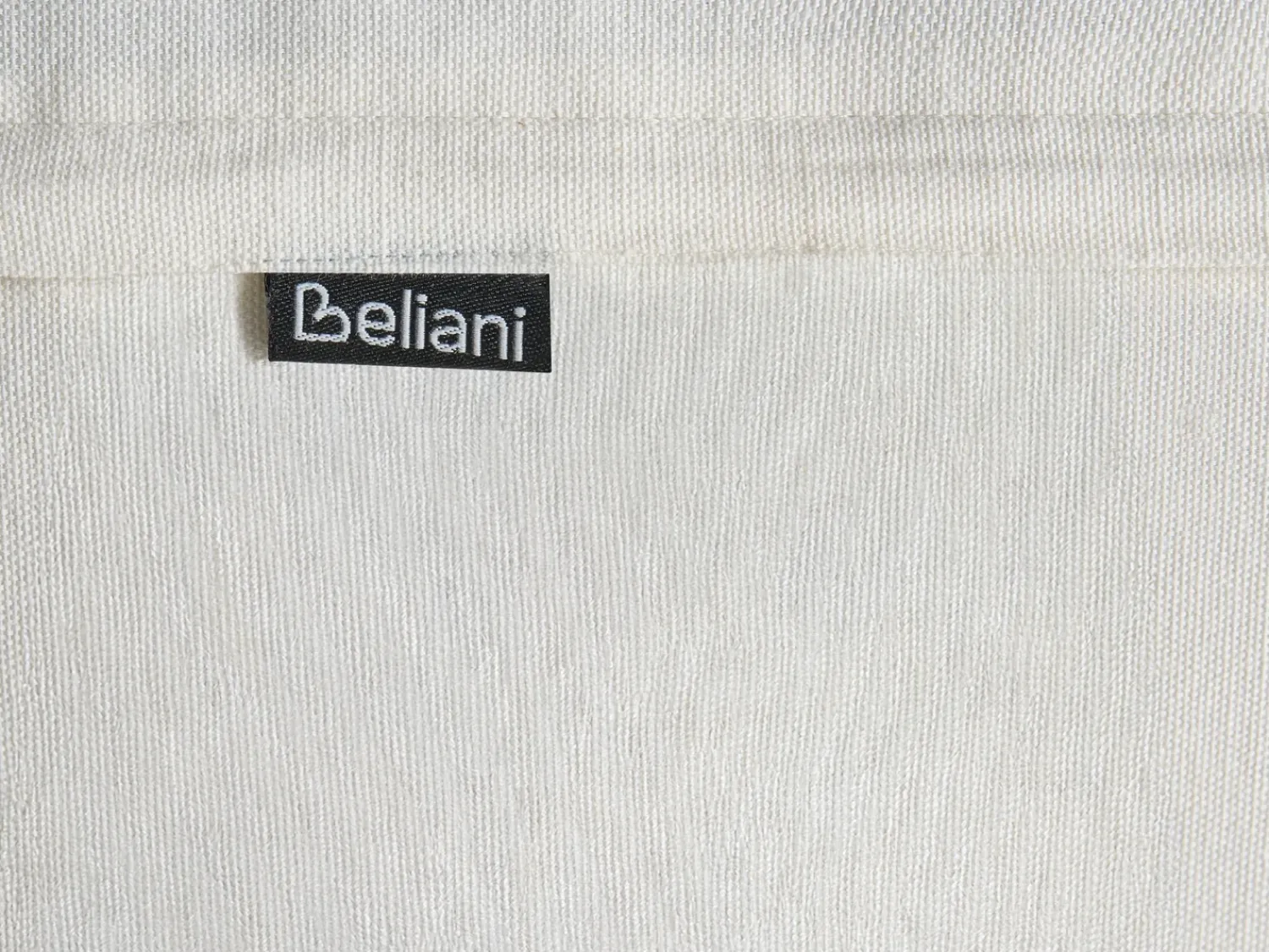 Online Beliani Set di 3 cuscini decorativi CANARIUM Cotone 30 x 50 cm 45 x 45 cm Verde Tinta unita Bianco Verde