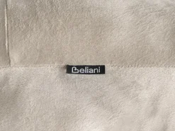 Outlet Beliani Set di 3 cuscini decorativi JOLLYTRIO Velluto 35 x 70 cm 40 x 60 cm 40 x 40 cm Beige chiaro Modello natalizio Beige Verde