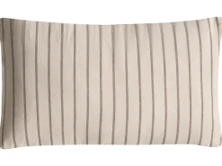 Hot Beliani Set di 3 cuscini decorativi MYRISTICA Cotone 30 x 50 cm 45 x 45 cm Trama floreale Beige