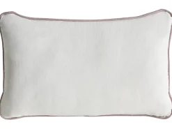 Beliani Set di 3 cuscini decorativi PENTACE Cotone 30 x 50 cm 45 x 45 cm Tinta unita Rosa