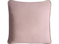 Beliani Set di 3 cuscini decorativi PENTACE Cotone 30 x 50 cm 45 x 45 cm Tinta unita Rosa