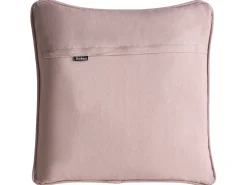 Beliani Set di 3 cuscini decorativi PENTACE Cotone 30 x 50 cm 45 x 45 cm Tinta unita Rosa