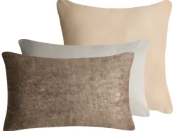 Clearance Beliani Set di 3 cuscini decorativi VATICA Velluto 30 x 50 cm 45 x 45 cm Tinta unita Multicolore