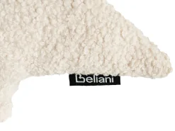 Discount Beliani Set di 3 cuscini decorativi WINTERLAND Bouclé 30 x 35 cm 45 x 25 cm chiaro Modello natalizio Beige