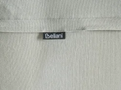 Online Beliani Set di 3 cuscini decorativi XYLOPIA Cotone 30 x 50 cm 45 x 45 cm Verde Trama floreale Bianco Verde