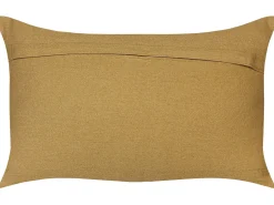 Clearance Beliani Set di 2 cuscini DEEPOR Iuta 30 x 50 cm Multicolore Trama orientale Beige Rosso Multicolore Verde