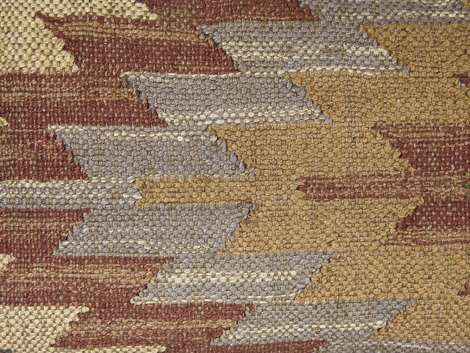 Clearance Beliani Set di 2 cuscini DEEPOR Iuta 30 x 50 cm Multicolore Trama orientale Beige Rosso Multicolore Verde