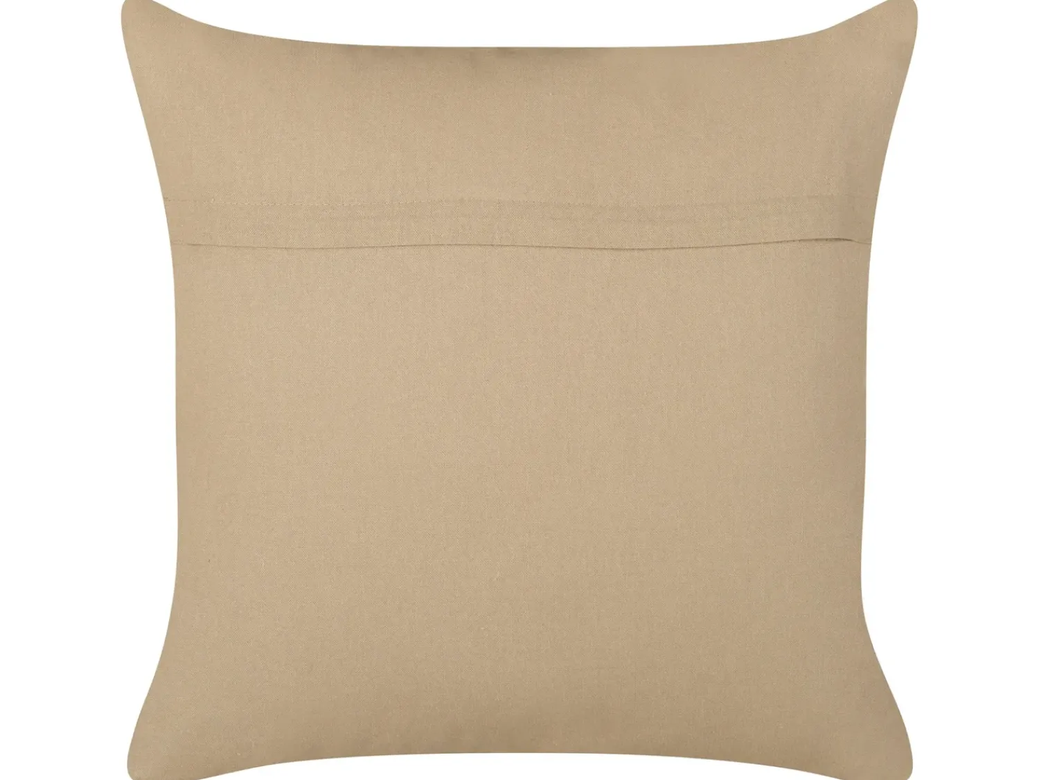 Discount Beliani Set di 2 cuscini DESALIX Iuta 45 x 45 cm Beige A strisce Beige Nero