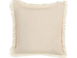Outlet Beliani Set di 2 cuscini DIANTHUS 60 x 60 cm Multicolore Trama geometrica Beige Grigio Rosa Multicolore