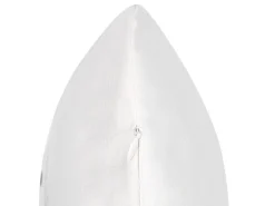Discount Beliani Set di 2 cuscini DONNER Cotone 45 x 45 cm Bianco Modello natalizio Bianco Nero Oro