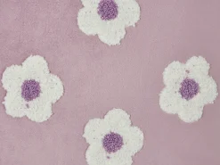 Clearance Beliani Set di 2 cuscini ECHINACEA Velluto 45 x 45 cm Viola