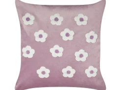 Clearance Beliani Set di 2 cuscini ECHINACEA Velluto 45 x 45 cm Viola