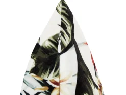 Sale Beliani Set di 2 cuscini EDELWEISS Velluto 45 x 45 cm Multicolore Trama di piante Bianco Rosso Verde Multicolore