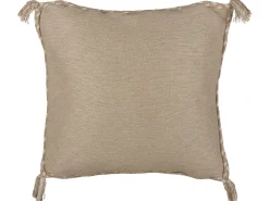 Hot Beliani Set di 2 cuscini ERIGERON Iuta 45 x 45 cm Tinta unita Beige