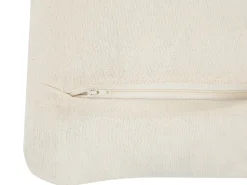Discount Beliani Set di 2 cuscini ESENKOY Cotone 50 x 50 cm chiaro Trama geometrica Beige