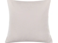 Beliani Set di 2 cuscini FATSIA Cotone 45 x 45 cm Tortora Beige Rosa Grigio Verde
