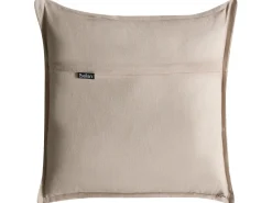 Best Beliani Set di 2 cuscini FERNA Cotone 45 x 45 cm Bianco/Beige Trama floreale Bianco Beige
