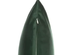 Online Beliani Set di 2 cuscini FERN Velluto 45 x 45 cm Verde scuro Trama di piante Oro Verde