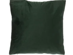 Online Beliani Set di 2 cuscini FERN Velluto 45 x 45 cm Verde scuro Trama di piante Oro Verde