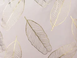Best Beliani Set di 2 cuscini FREESIA Velluto 45 x 45 cm Rosa Trama di piante Rosa Oro