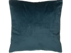 Sale Beliani Set di 2 cuscini FREESIA Velluto 45 x 45 cm Foglia di tè Trama di piante Oro Blu
