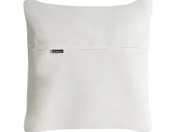 Beliani Set di 2 cuscini GARCINIA Cotone 30 x 50 cm 45 x 45 cm Bianco Trama floreale Bianco Beige
