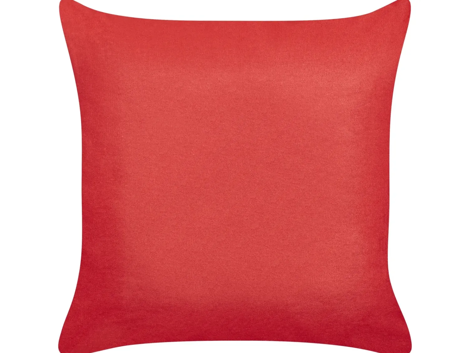 Best Beliani Set di 2 cuscini GINGERBREAD Cotone 45 x 45 cm Rosso Modello natalizio Bianco Rosso Verde