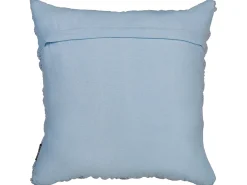 Clearance Beliani Set di 2 cuscini GOREME Bouclé 45 x 45 cm Trama geometrica Blu