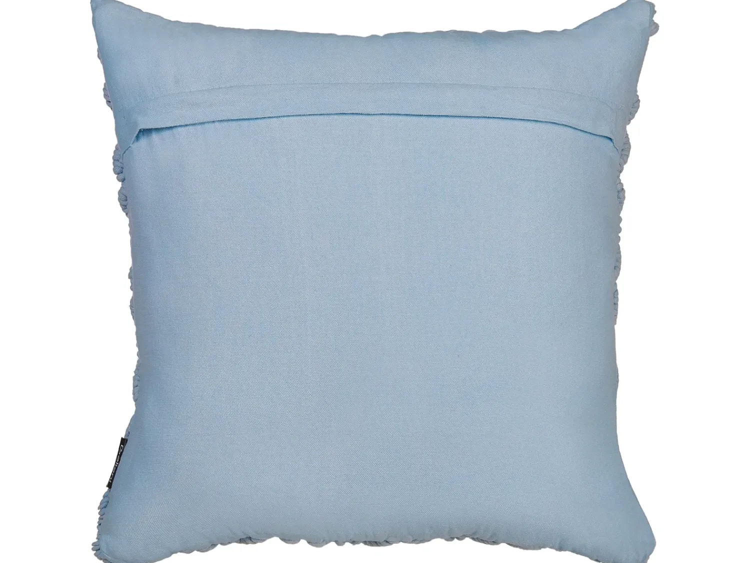 Clearance Beliani Set di 2 cuscini GOREME Bouclé 45 x 45 cm Trama geometrica Blu
