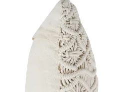 Beliani Set di 2 cuscini GOREME Cotone 45 x 45 cm chiaro Trama geometrica Beige