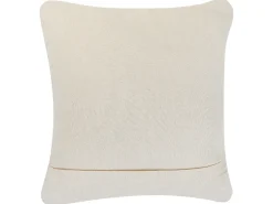 Beliani Set di 2 cuscini GOREME Cotone 45 x 45 cm chiaro Trama geometrica Beige
