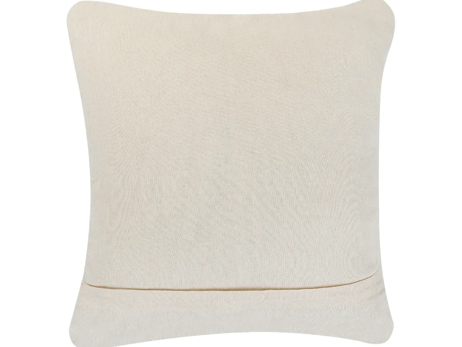 Beliani Set di 2 cuscini GOREME Cotone 45 x 45 cm chiaro Trama geometrica Beige