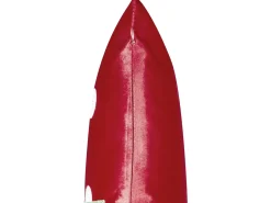 Online Beliani Set di 2 cuscini GUMDROP Velluto 45 x 45 cm Rosso Modello natalizio Bianco Rosso Verde