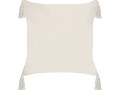 Sale Beliani Set di 2 cuscini HAKONE Tortora Trama geometrica Beige