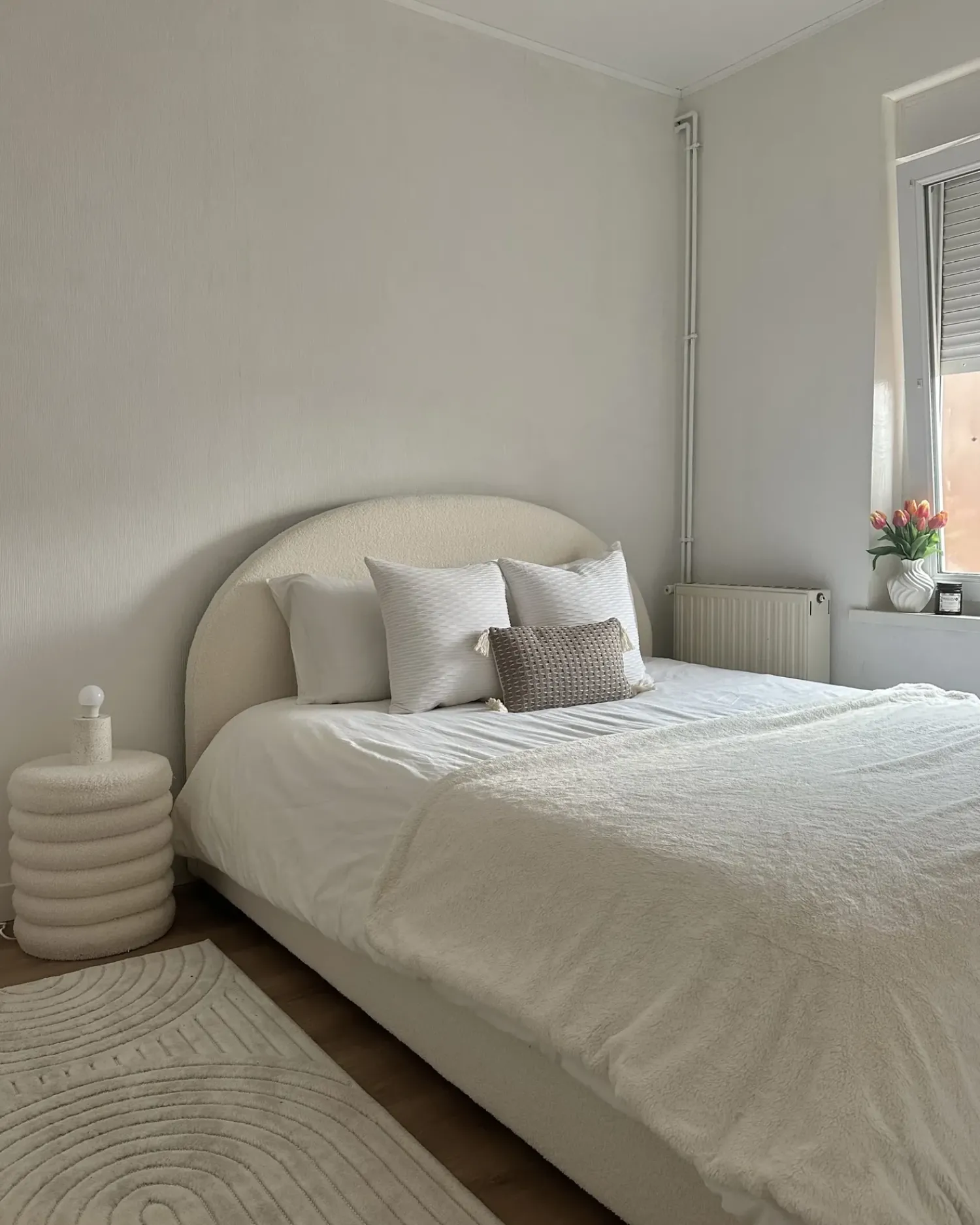 Sale Beliani Set di 2 cuscini HAKONE Tortora Trama geometrica Beige