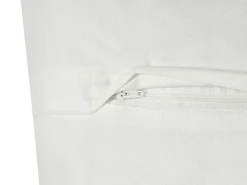 Sale Beliani Set di 2 cuscini HAZEL Cotone 45 x 45 cm Bianco Trama geometrica Bianco Blu