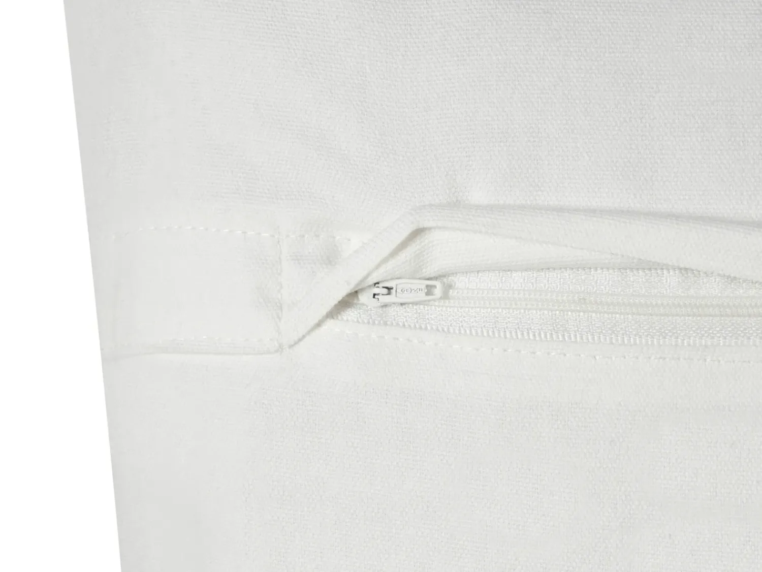 Sale Beliani Set di 2 cuscini HAZEL Cotone 45 x 45 cm Bianco Trama geometrica Bianco Blu