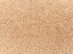 Outlet Beliani Set di 2 cuscini HESPERIS Bouclé chiaro Tinta unita Marrone