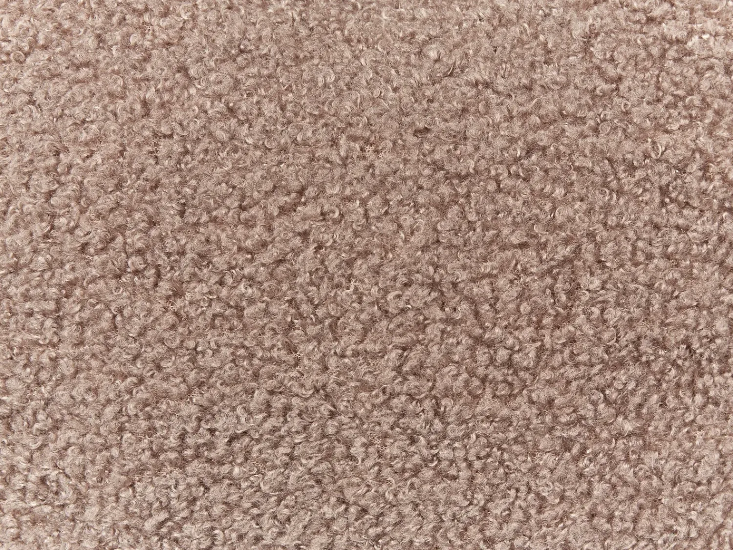 New Beliani Set di 2 cuscini HESPERIS Bouclé Tinta unita Marrone